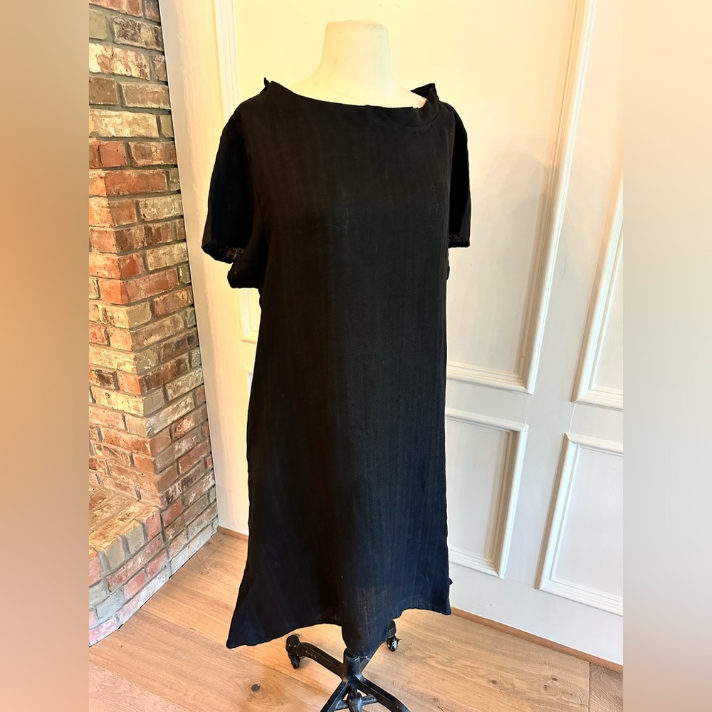 FLAX Truly Dreamy Linen Shift Dress, w/pockets